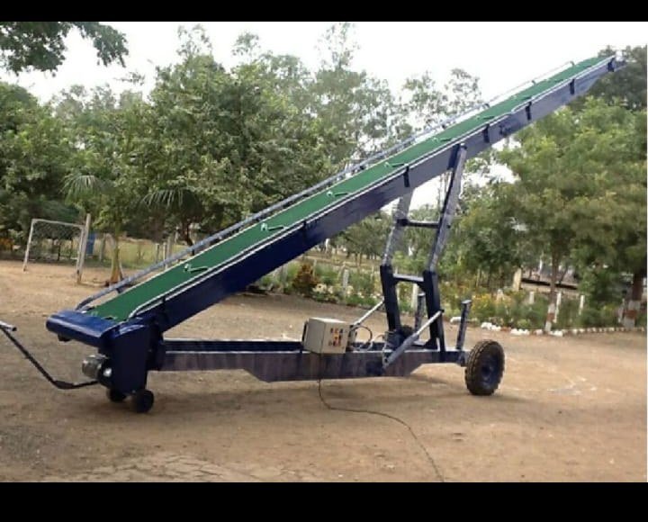 Bagloader and stacker conveyor material handling project