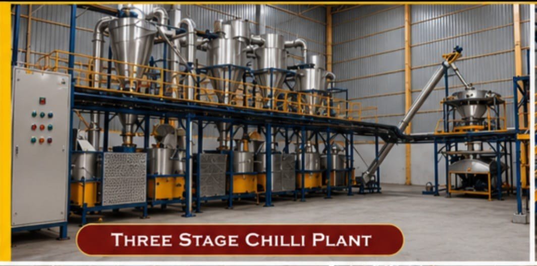 Two stage chilli plant project